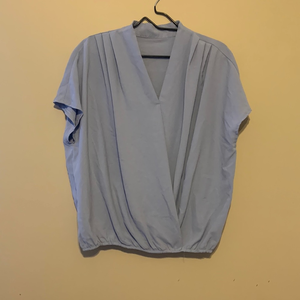 Baby Blue Blouse